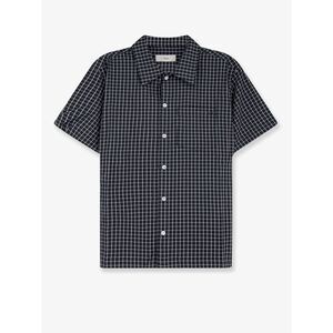 Dunst Men Cotton Blend Shirt With Check Pattern